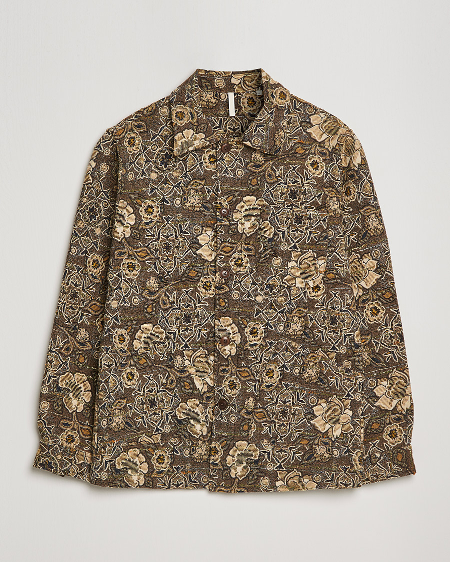 Homme | Manteaux Et Vestes | Sunflower | Jacquard Flower Jacket Brown
