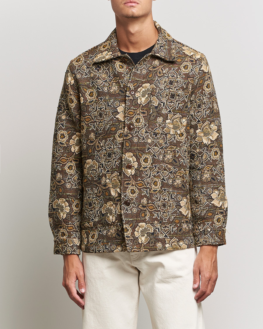 Homme | Manteaux Et Vestes | Sunflower | Jacquard Flower Jacket Brown