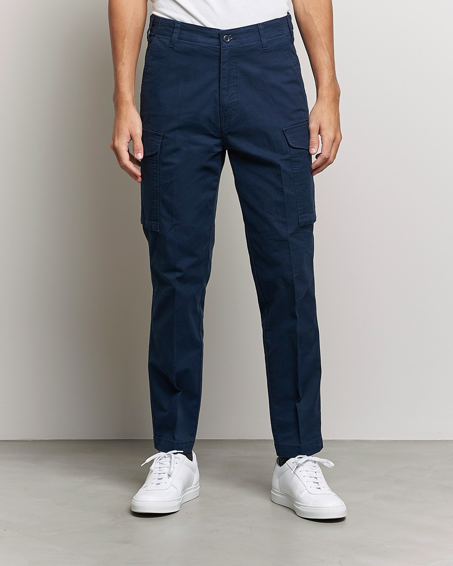 Homme | Pantalons | Dockers | Tapered Cotton Cargo Pant Navy