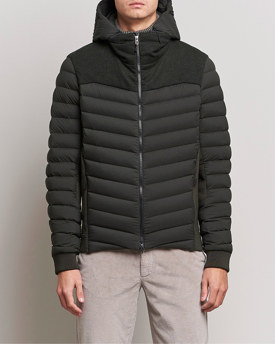 Homme | Manteaux Et Vestes | SEASE | Warmer Down Jacket Dark Green