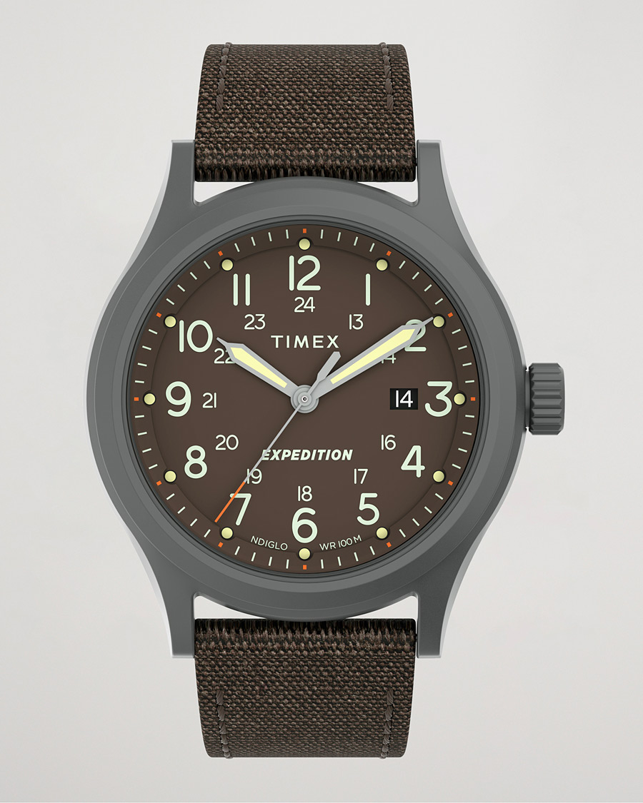 Homme | Timex Expedition North Indiglo Watch 41mm Sierra Brown | Timex | Expedition North Indiglo Watch 41mm Sierra Brown