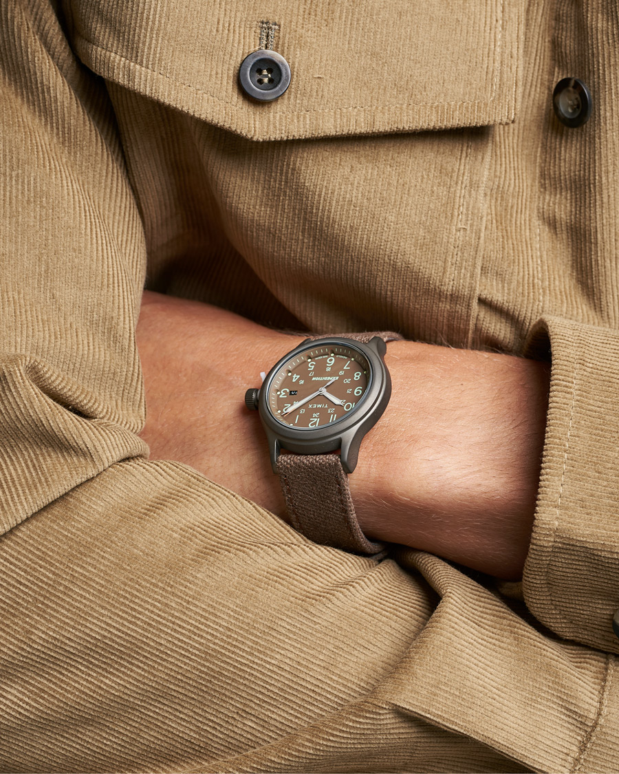 Homme | Timex Expedition North Indiglo Watch 41mm Sierra Brown | Timex | Expedition North Indiglo Watch 41mm Sierra Brown