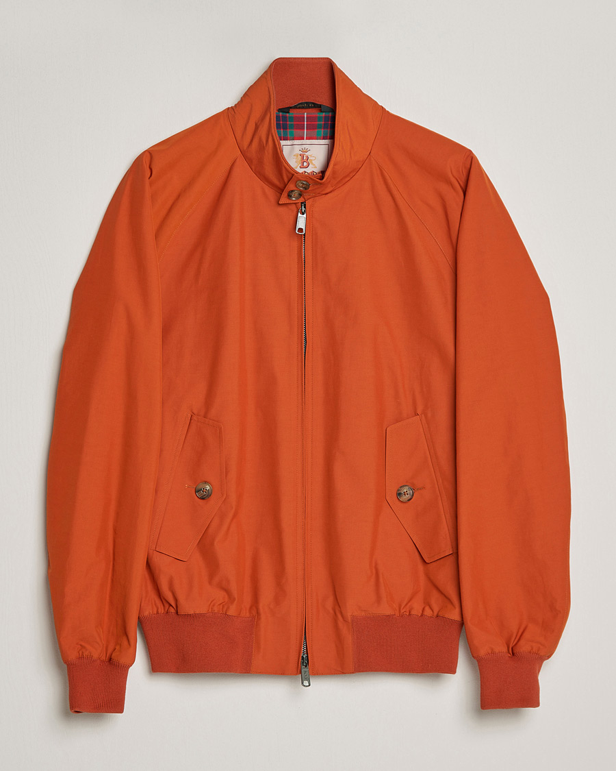 Homme | Manteaux Et Vestes | Baracuta | G9 Original Harrington Jacket Orange