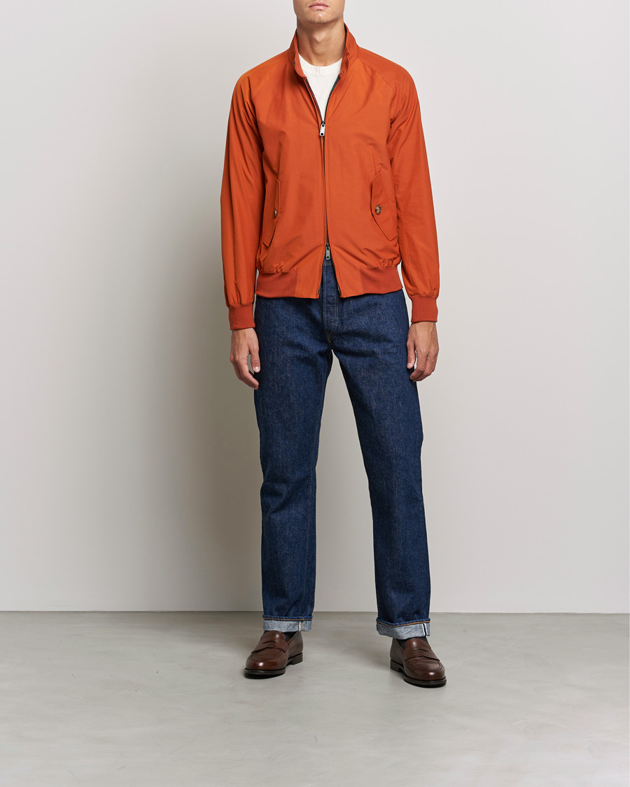 Homme | Manteaux Et Vestes | Baracuta | G9 Original Harrington Jacket Orange