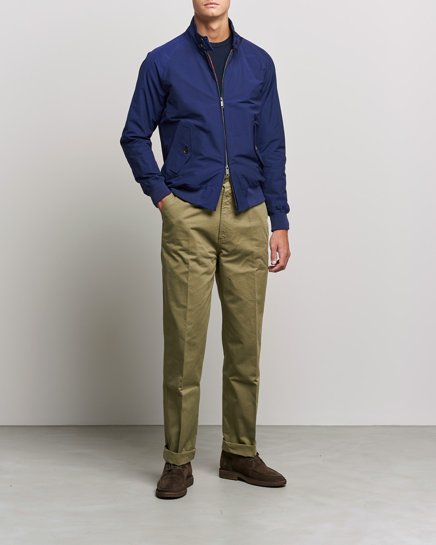 Homme | Manteaux Et Vestes | Baracuta | G9 Original Harrington Jacket Indigo