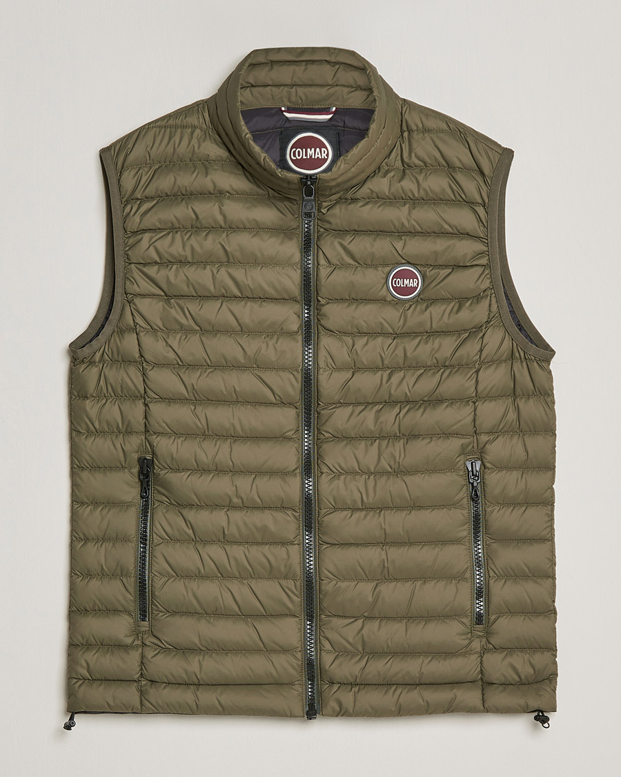 Homme | Manteaux Et Vestes | Colmar | Repunk Lightweight Down Vest Bush