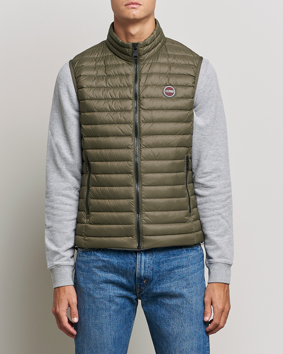 Homme | Manteaux Et Vestes | Colmar | Repunk Lightweight Down Vest Bush