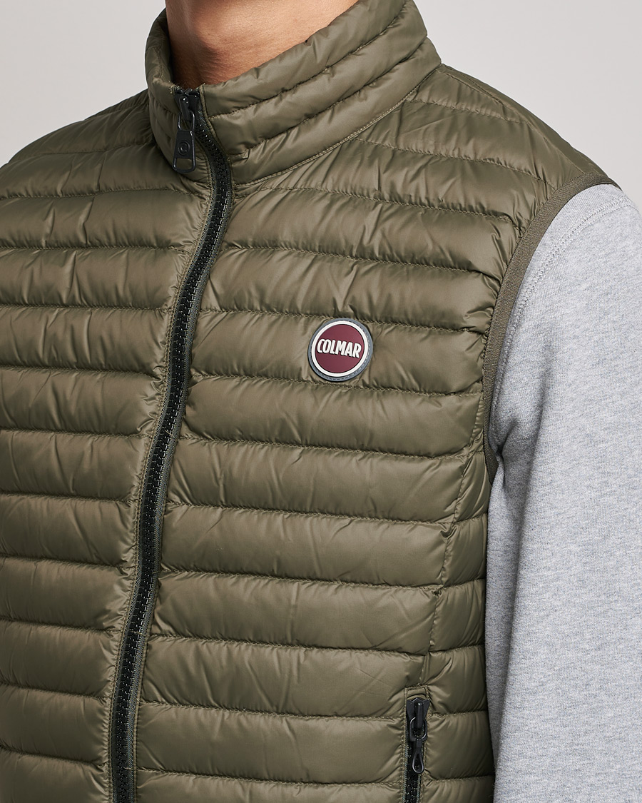 Homme | Manteaux Et Vestes | Colmar | Repunk Lightweight Down Vest Bush