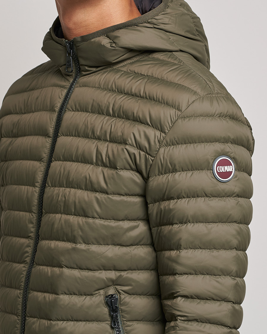 Homme | Manteaux Et Vestes | Colmar | Repunk Lightweight Down Hooded Jacket Bush