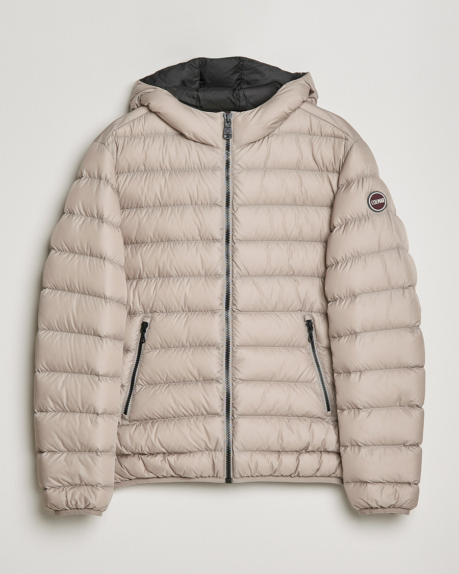 Homme | Manteaux Et Vestes | Colmar | Concrete Down Hooded Jacket Cookie