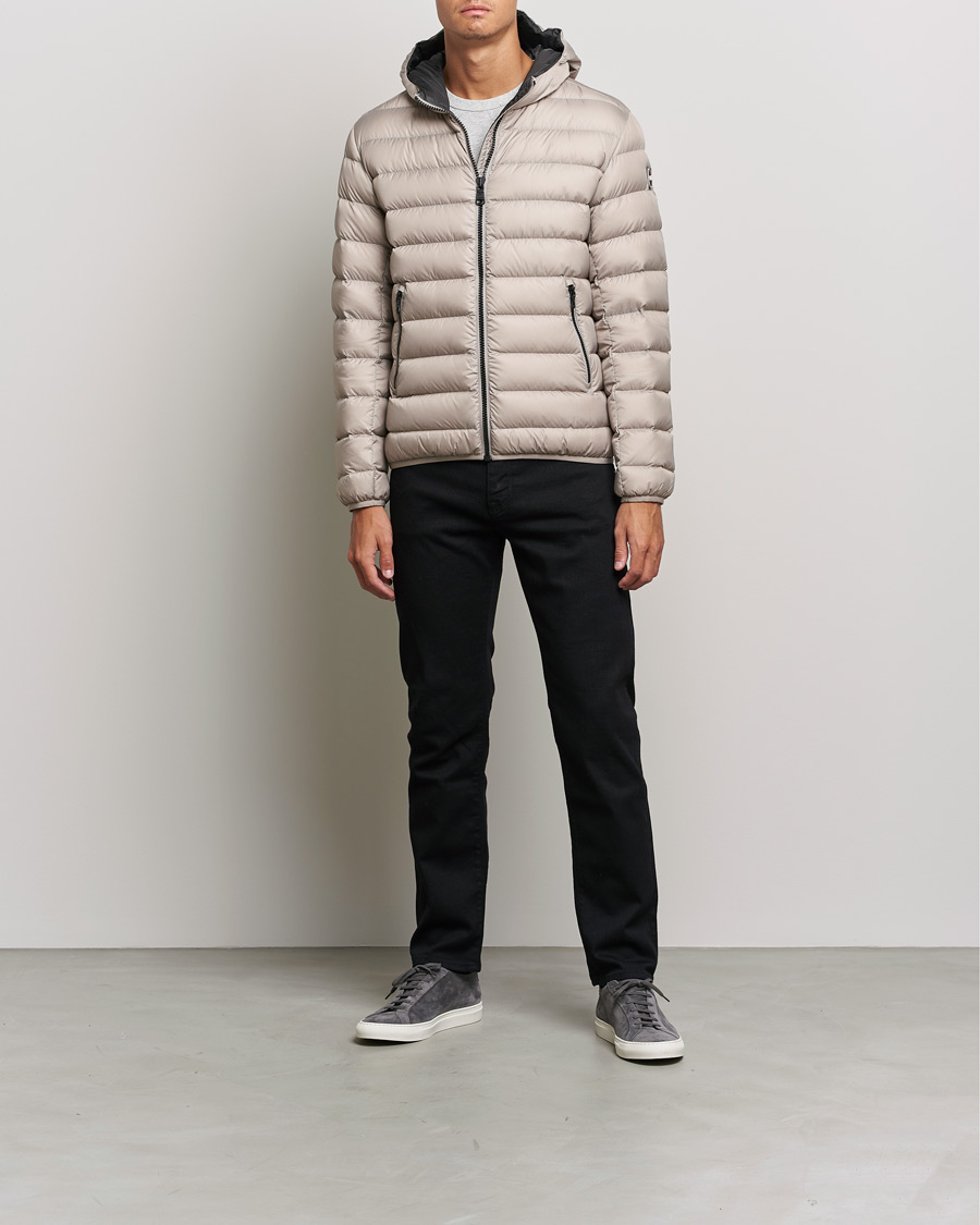 Homme | Manteaux Et Vestes | Colmar | Concrete Down Hooded Jacket Cookie