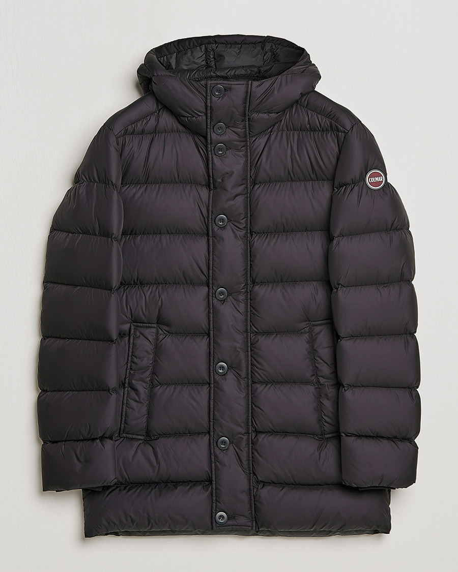 Homme | Manteaux Et Vestes | Colmar | Concrete Mid Down Parka Black