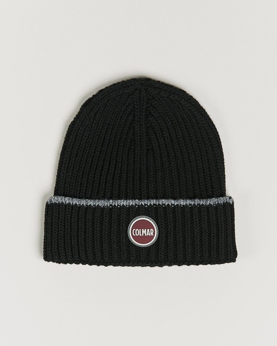 Homme | Colmar Wool Alpaca Beanie Black | Colmar | Wool Alpaca Beanie Black