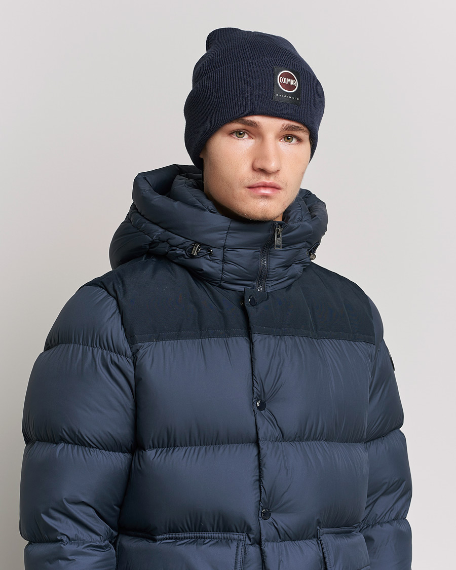Homme | Colmar Cotton Beanie Navy | Colmar | Cotton Beanie Navy