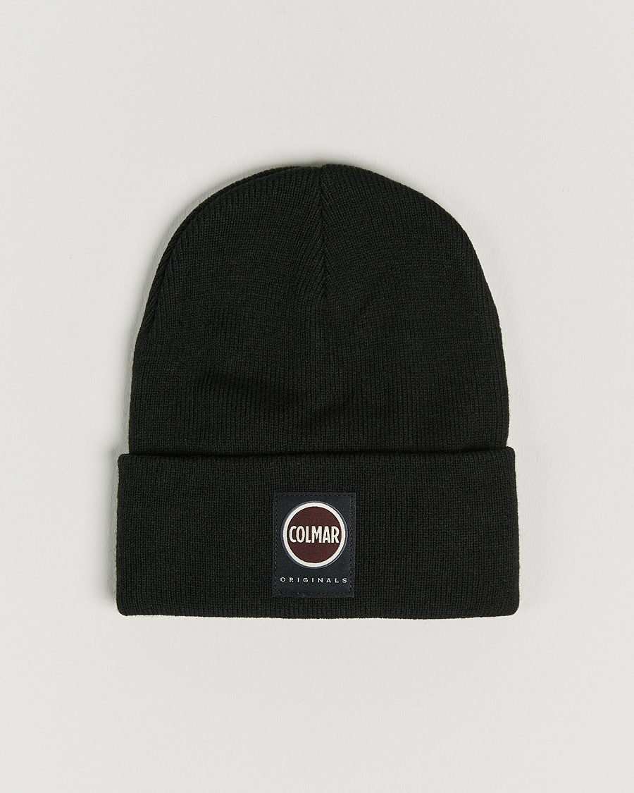 Homme | Colmar Cotton Beanie Black | Colmar | Cotton Beanie Black