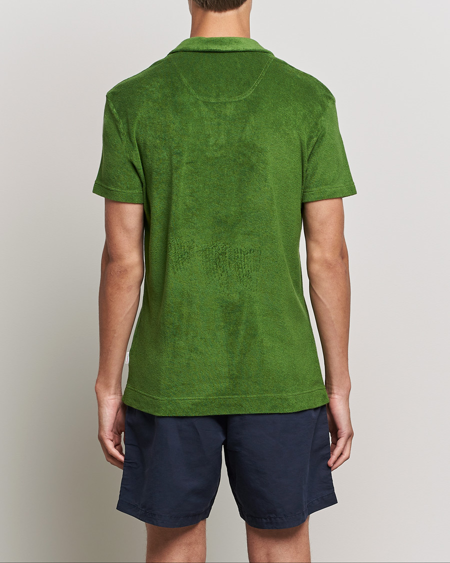 Homme | Polos | Orlebar Brown | Terry Polo Conifer