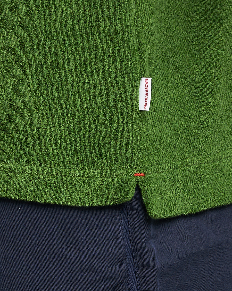 Homme | Polos | Orlebar Brown | Terry Polo Conifer
