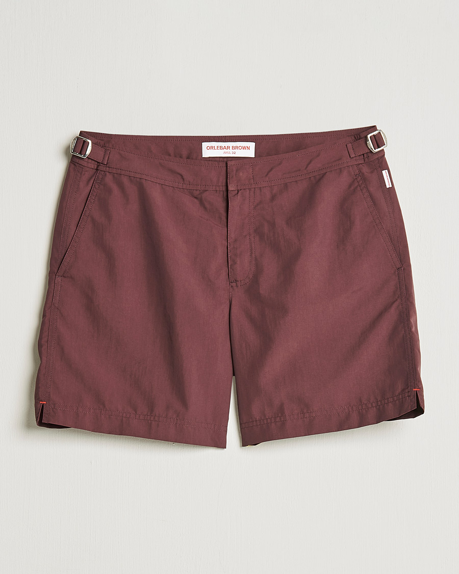 Homme | Maillots De Bain | Orlebar Brown | Bulldog II Medium Lenght Swim Shorts Damson