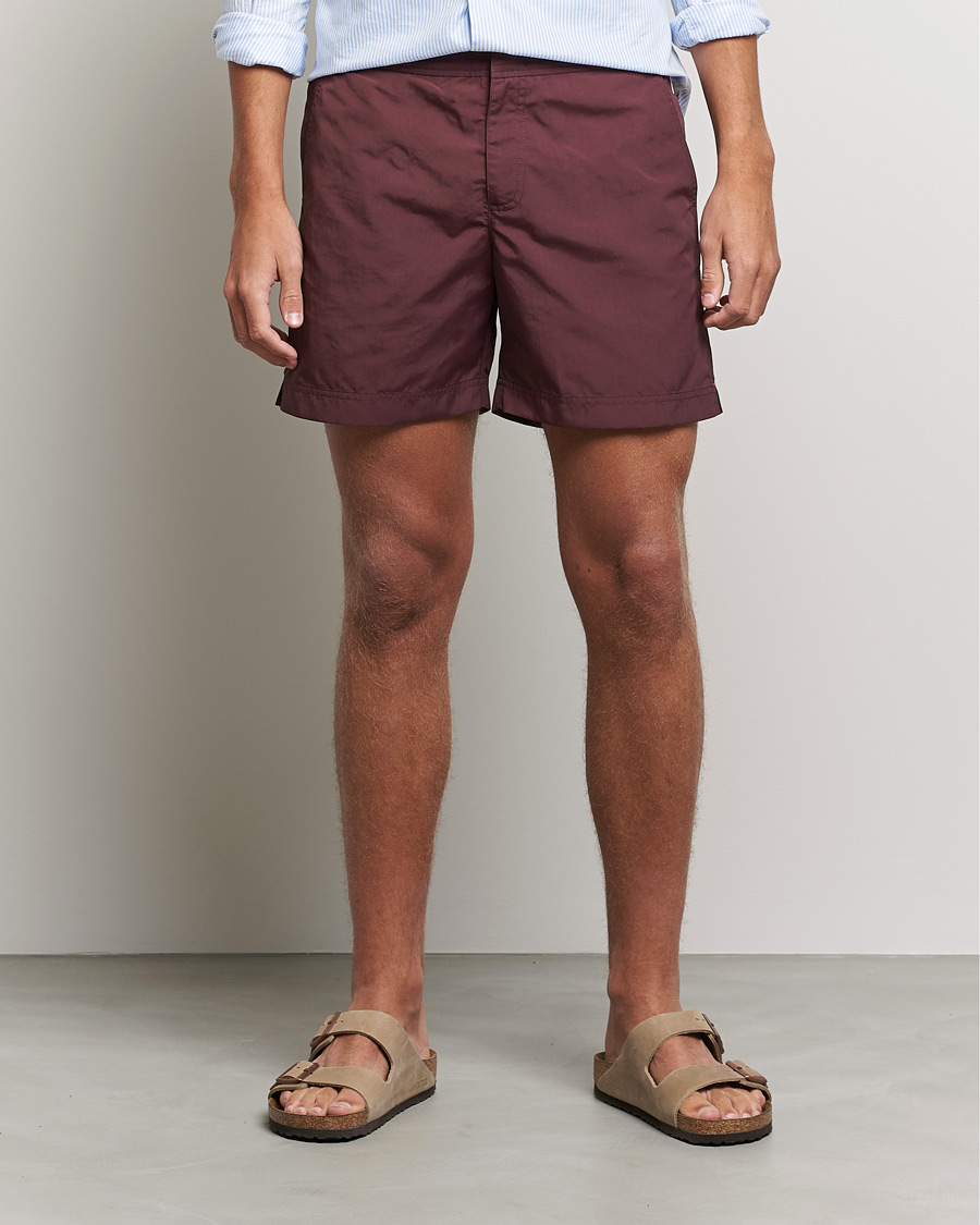Homme | Maillots De Bain | Orlebar Brown | Bulldog II Medium Lenght Swim Shorts Damson