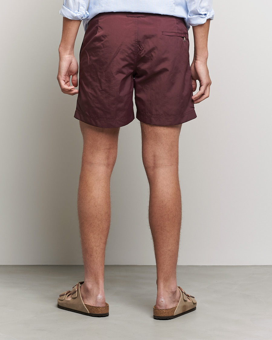 Homme | Maillots De Bain | Orlebar Brown | Bulldog II Medium Lenght Swim Shorts Damson