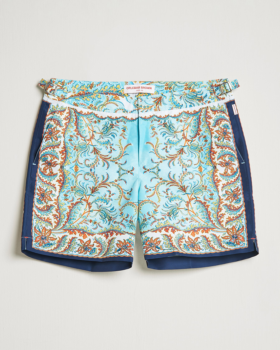 Homme | Maillots De Bain | Orlebar Brown | Bulldog Praire Paisley Swim Shorts Multi