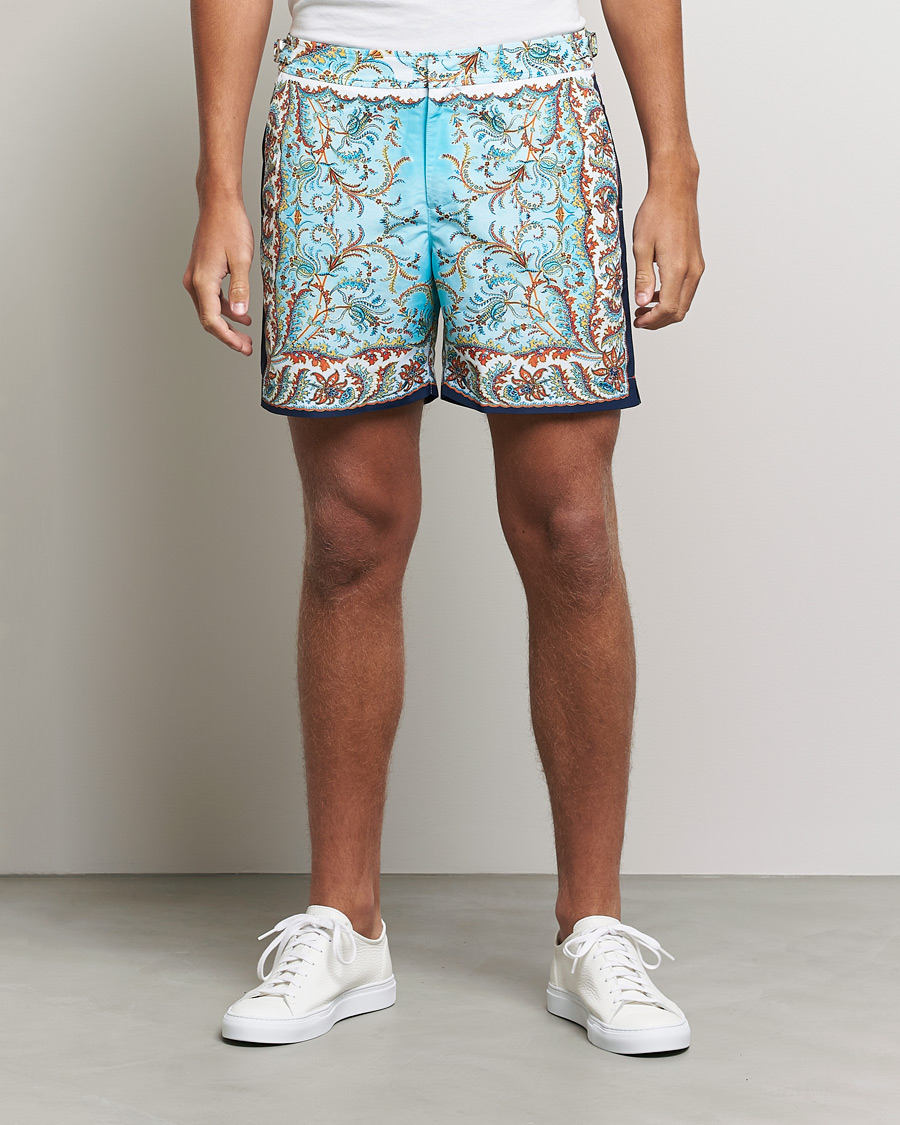 Homme | Maillots De Bain | Orlebar Brown | Bulldog Praire Paisley Swim Shorts Multi