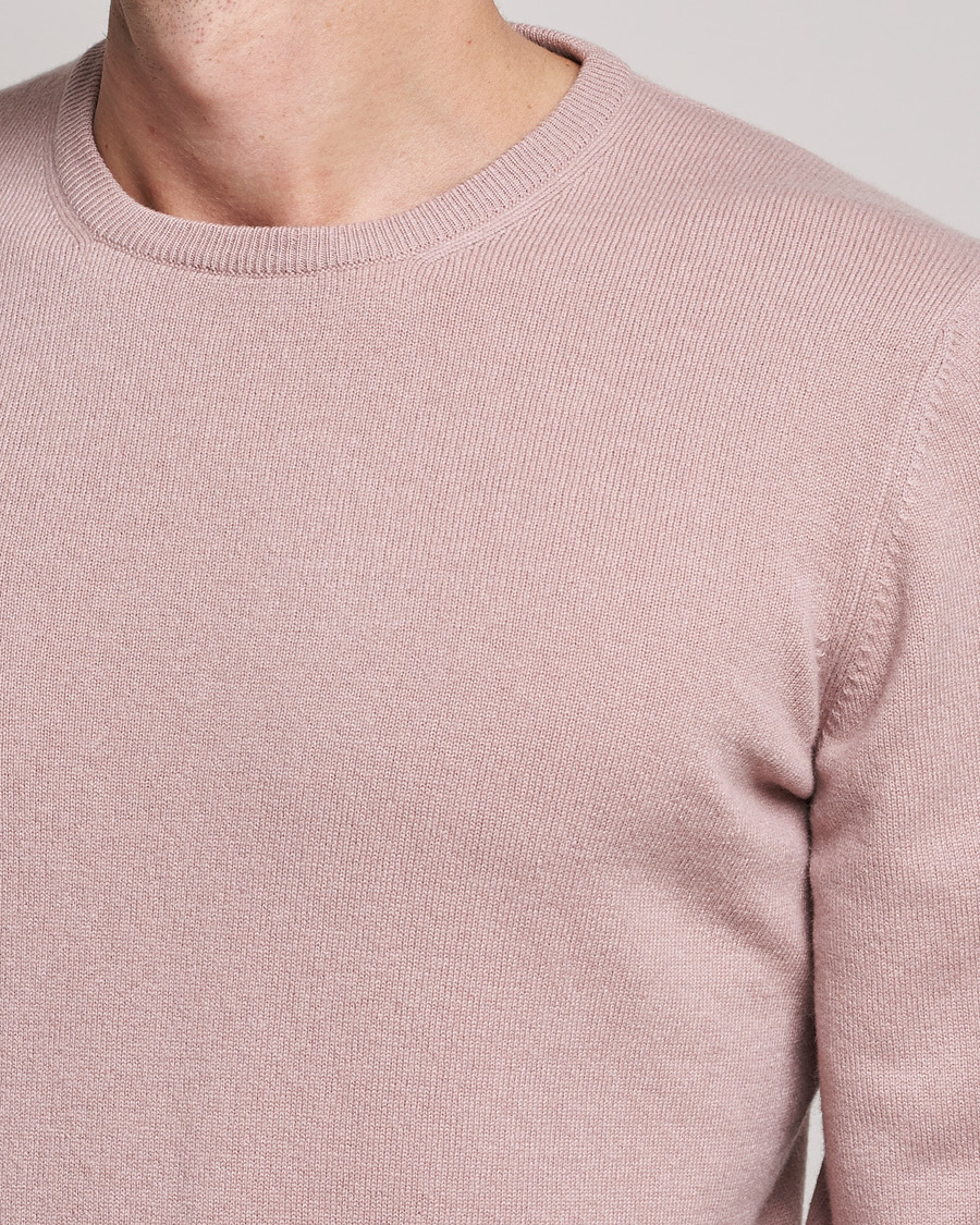 Homme | Pulls Et Tricots | Gran Sasso | Wool/Cashmere Crew Neck Soft Pink