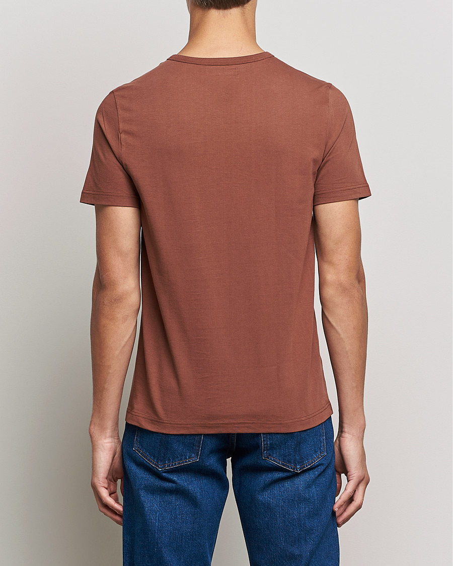 Homme | T-shirts | Merz b. Schwanen | 1950s Classic Loopwheeled Tee Tan