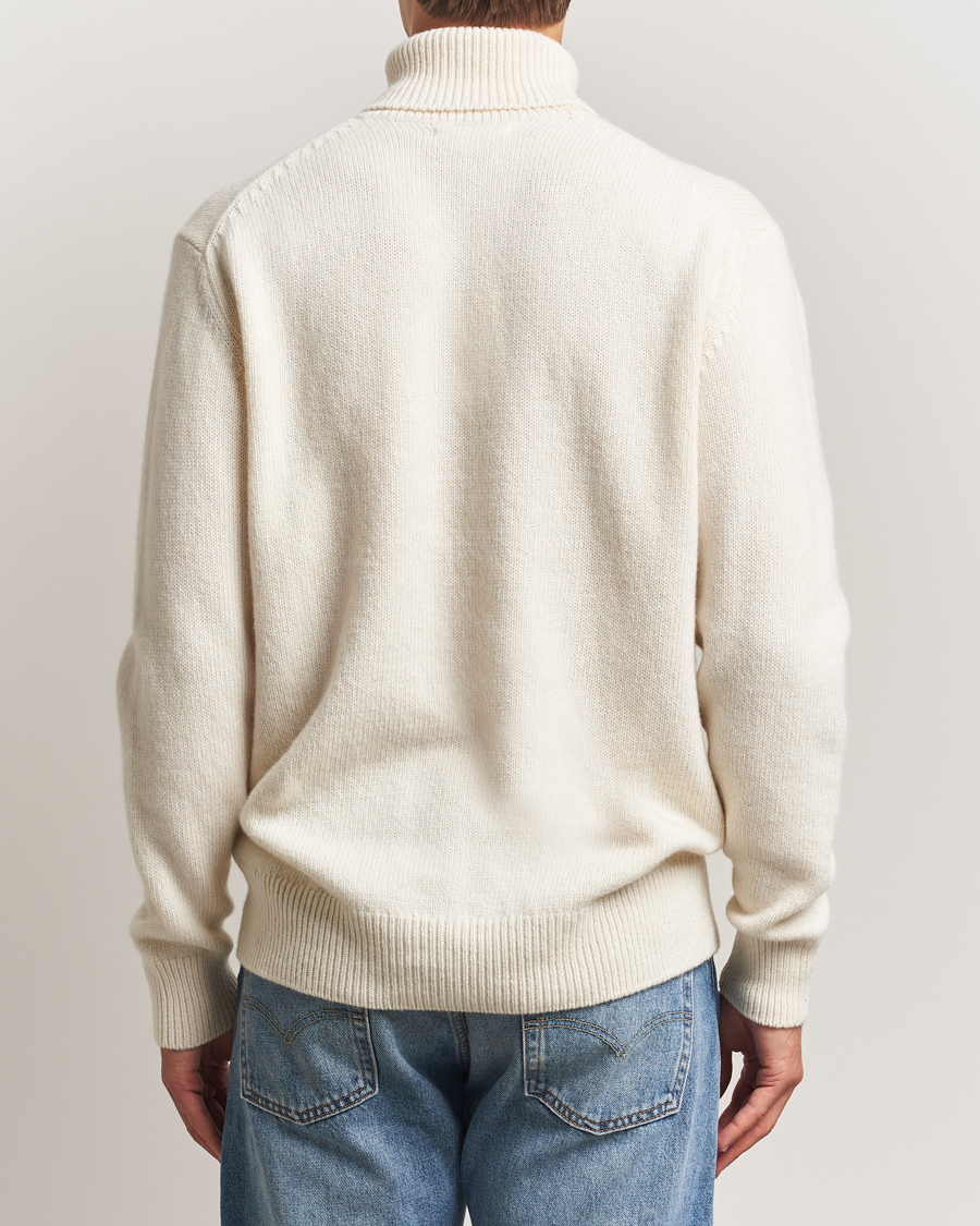Homme | Pulls Et Tricots | Merz b. Schwanen | Merino/Cashmere Knitted Turtleneck Nature