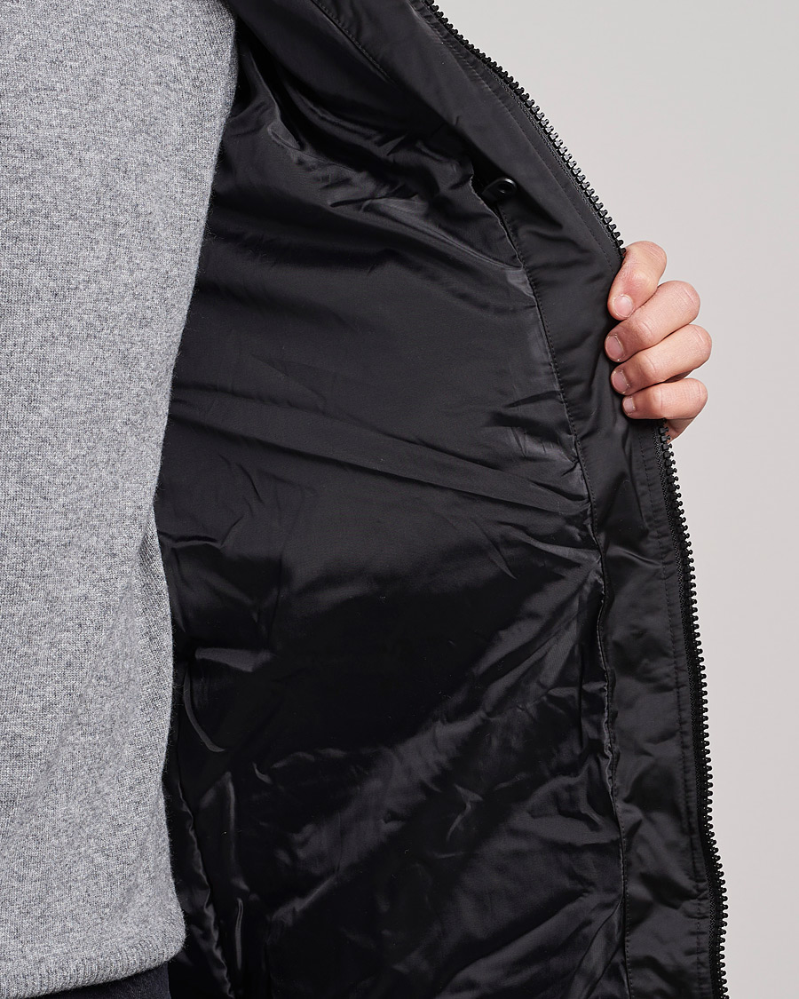 Homme | Manteaux Et Vestes | Lyle & Scott | Long Line Wadded Jacket Black