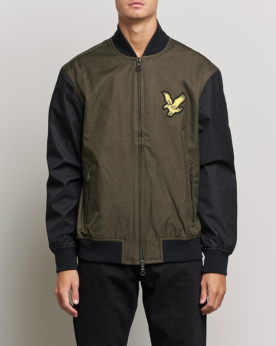 Homme | Manteaux Et Vestes | Lyle & Scott | Black Bomber Jacket Olive