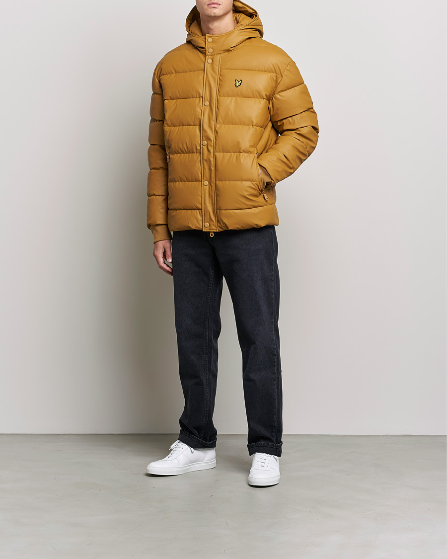 Homme | Manteaux Et Vestes | Lyle & Scott | Rubberised Puffer Jacket Anniversary Gold