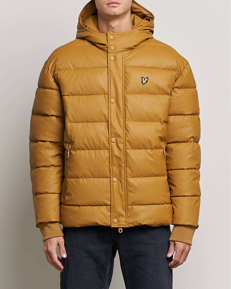 Homme | Manteaux Et Vestes | Lyle & Scott | Rubberised Puffer Jacket Anniversary Gold