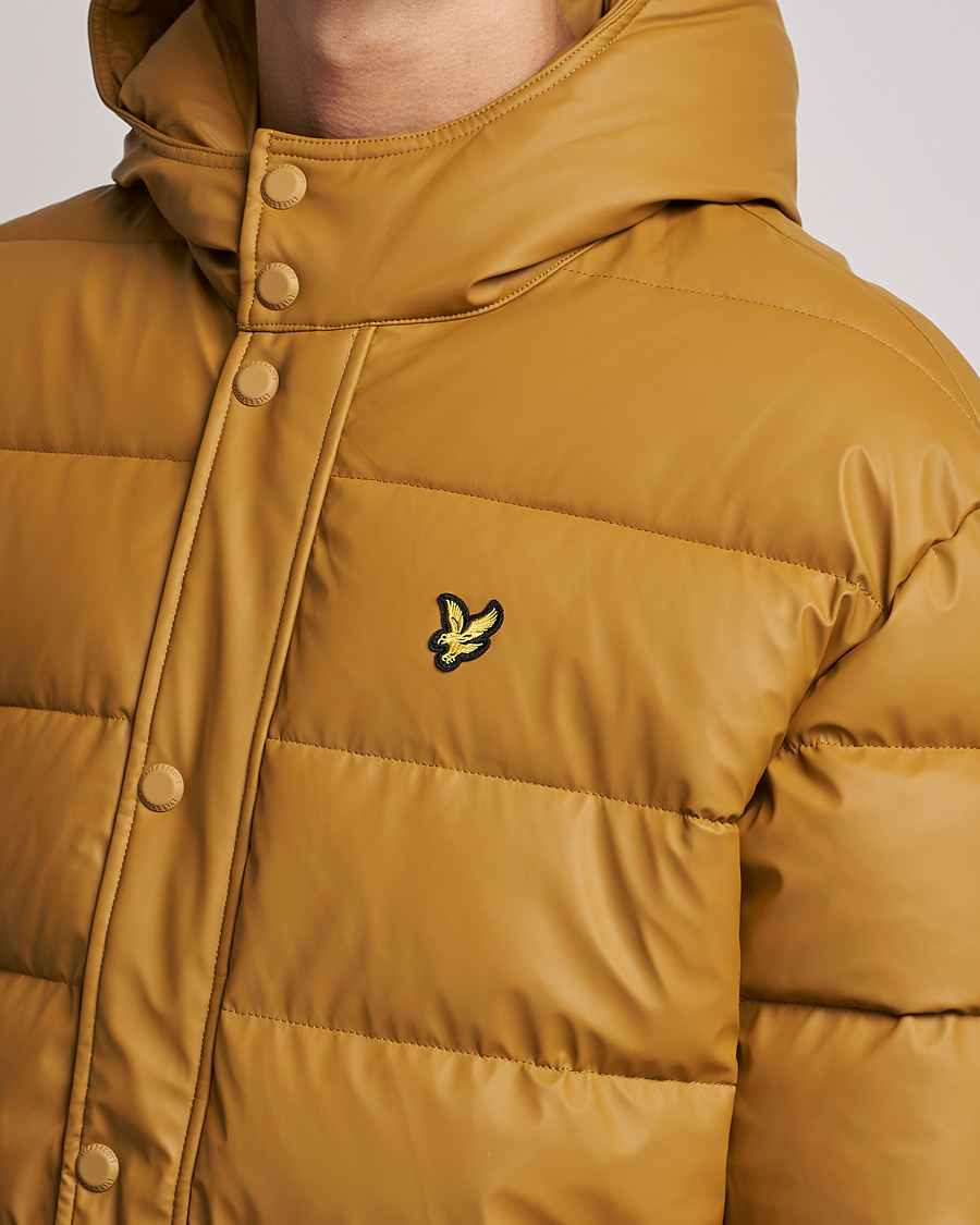 Homme | Manteaux Et Vestes | Lyle & Scott | Rubberised Puffer Jacket Anniversary Gold