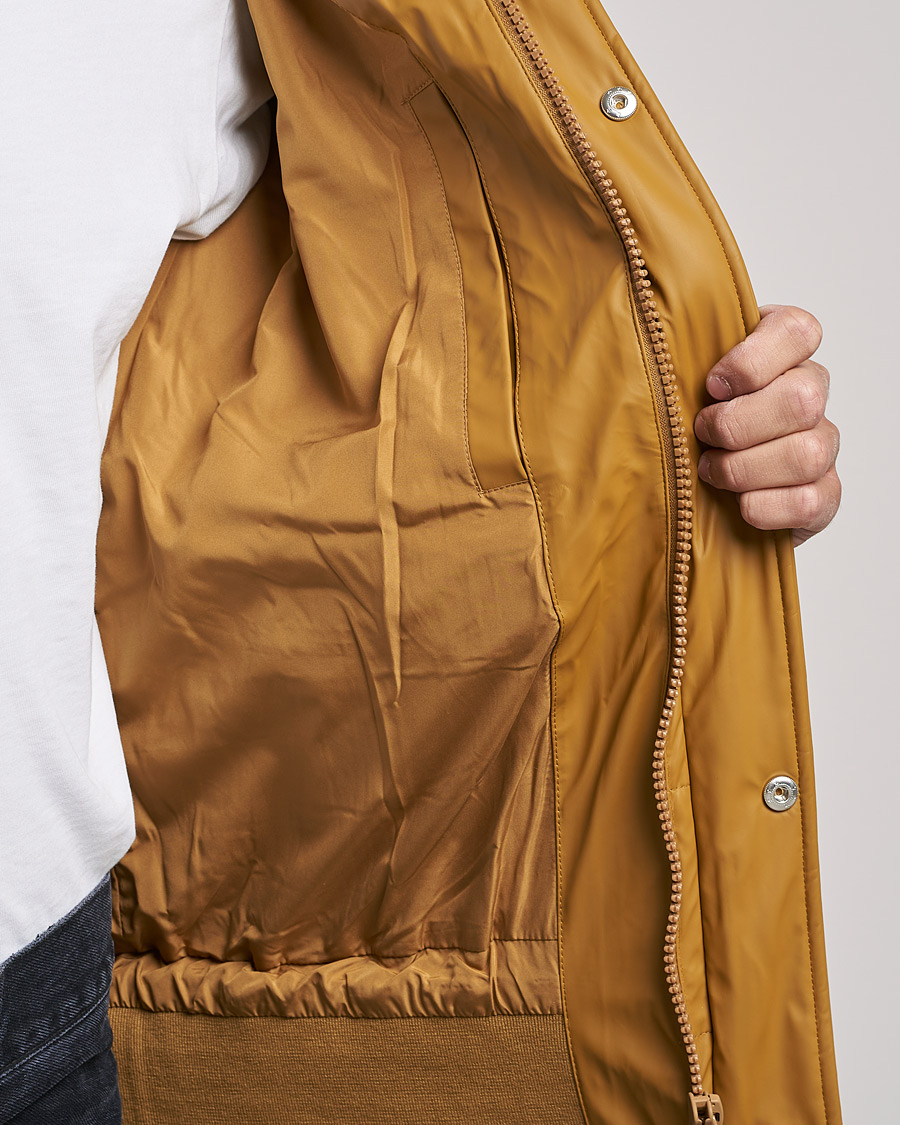 Homme | Manteaux Et Vestes | Lyle & Scott | Rubberised Puffer Jacket Anniversary Gold