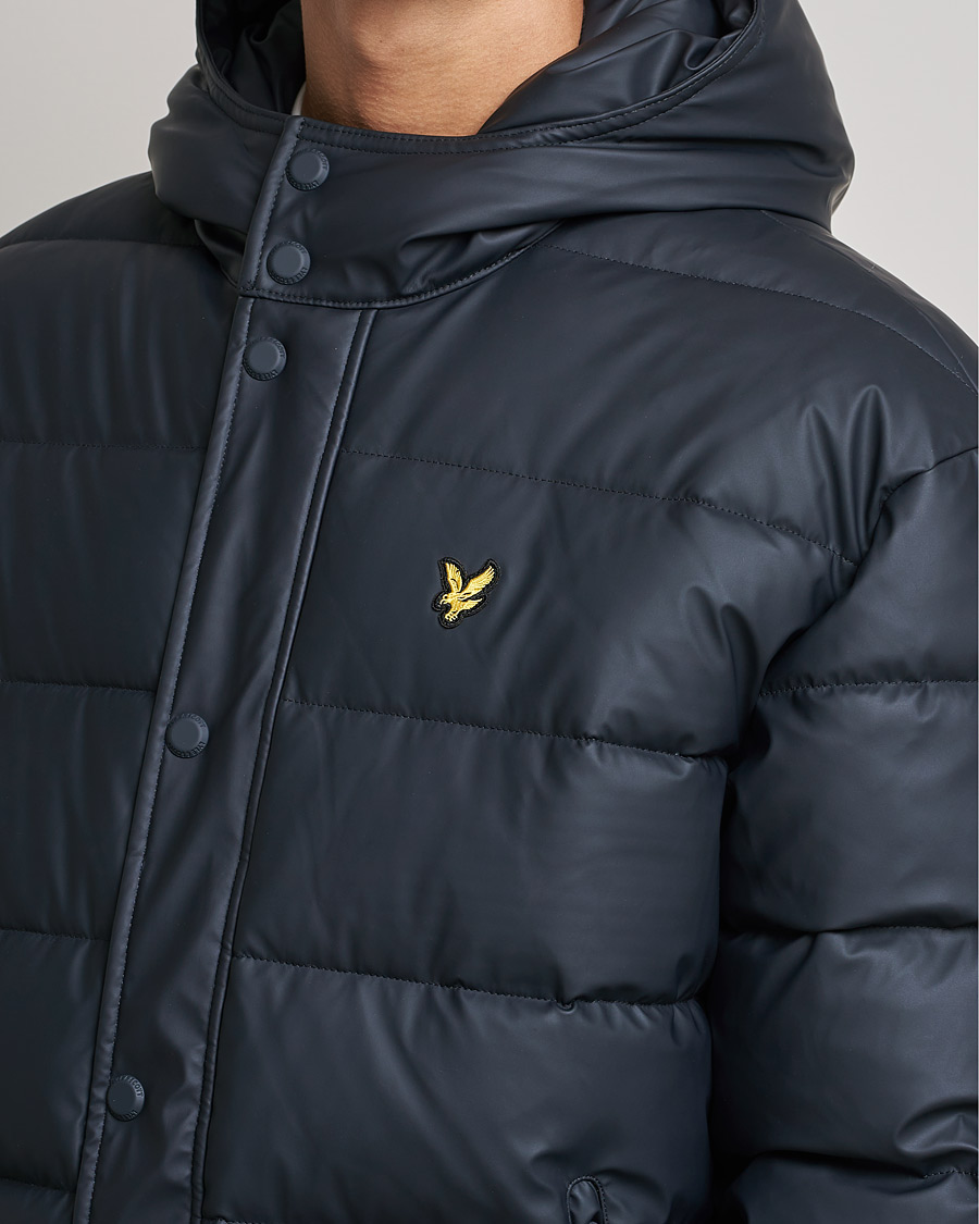 Homme | Manteaux Et Vestes | Lyle & Scott | Rubberised Puffer Jacket Dark Navy