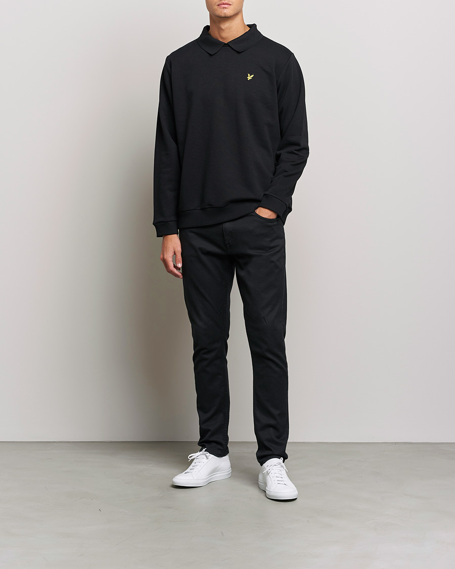 Homme | Pulls Et Tricots | Lyle & Scott | Collored Crew Neck Black