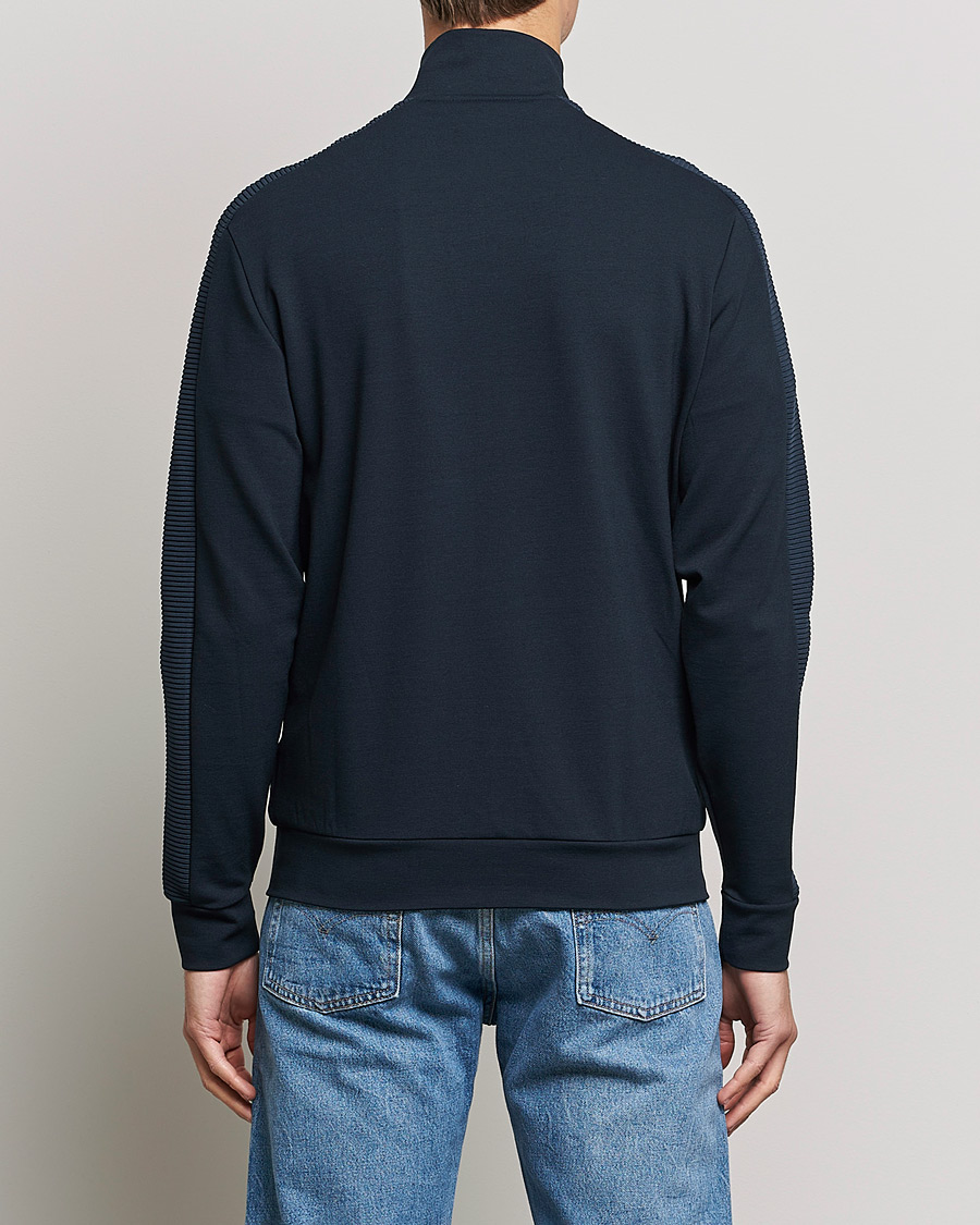 Homme | Pulls Et Tricots | Lyle & Scott | Ottoman Track Zip Sweater Dark Navy