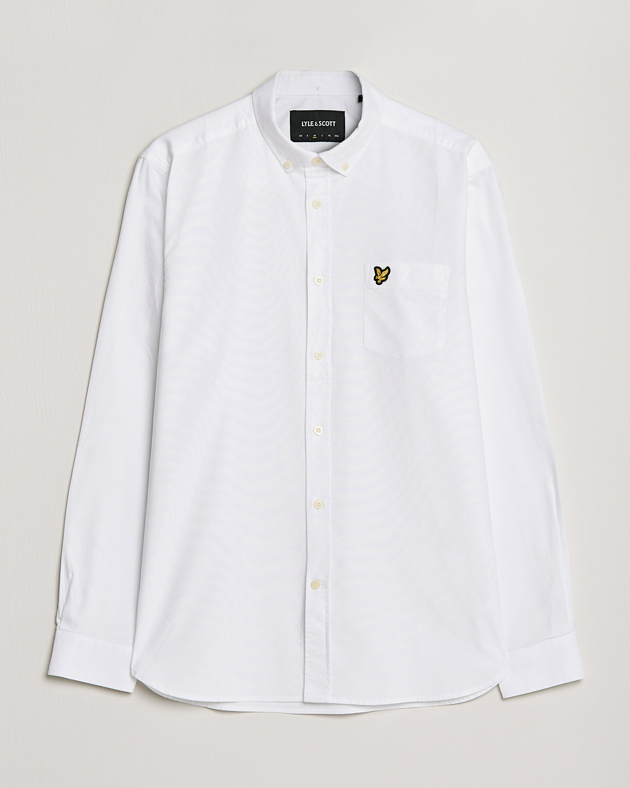 Homme | Chemises | Lyle & Scott | Lightweight Oxford Shirt White