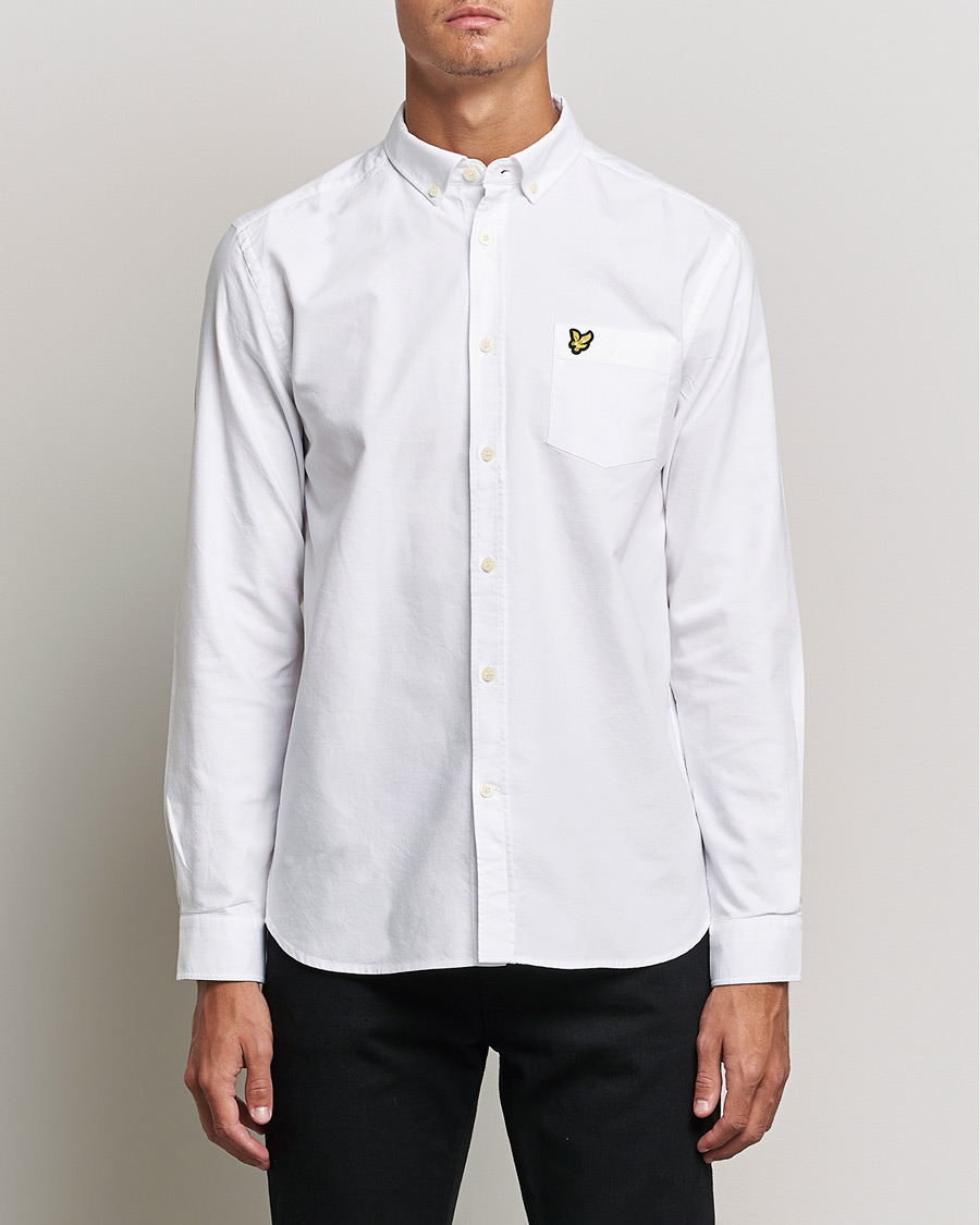 Homme | Chemises Oxford | Lyle & Scott | Lightweight Oxford Shirt White