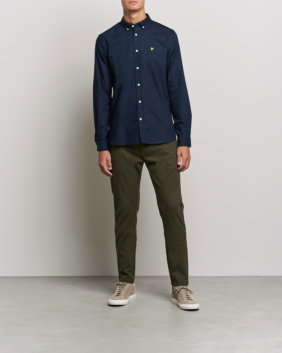 Homme | Chemises | Lyle & Scott | Lightweight Oxford Shirt Navy