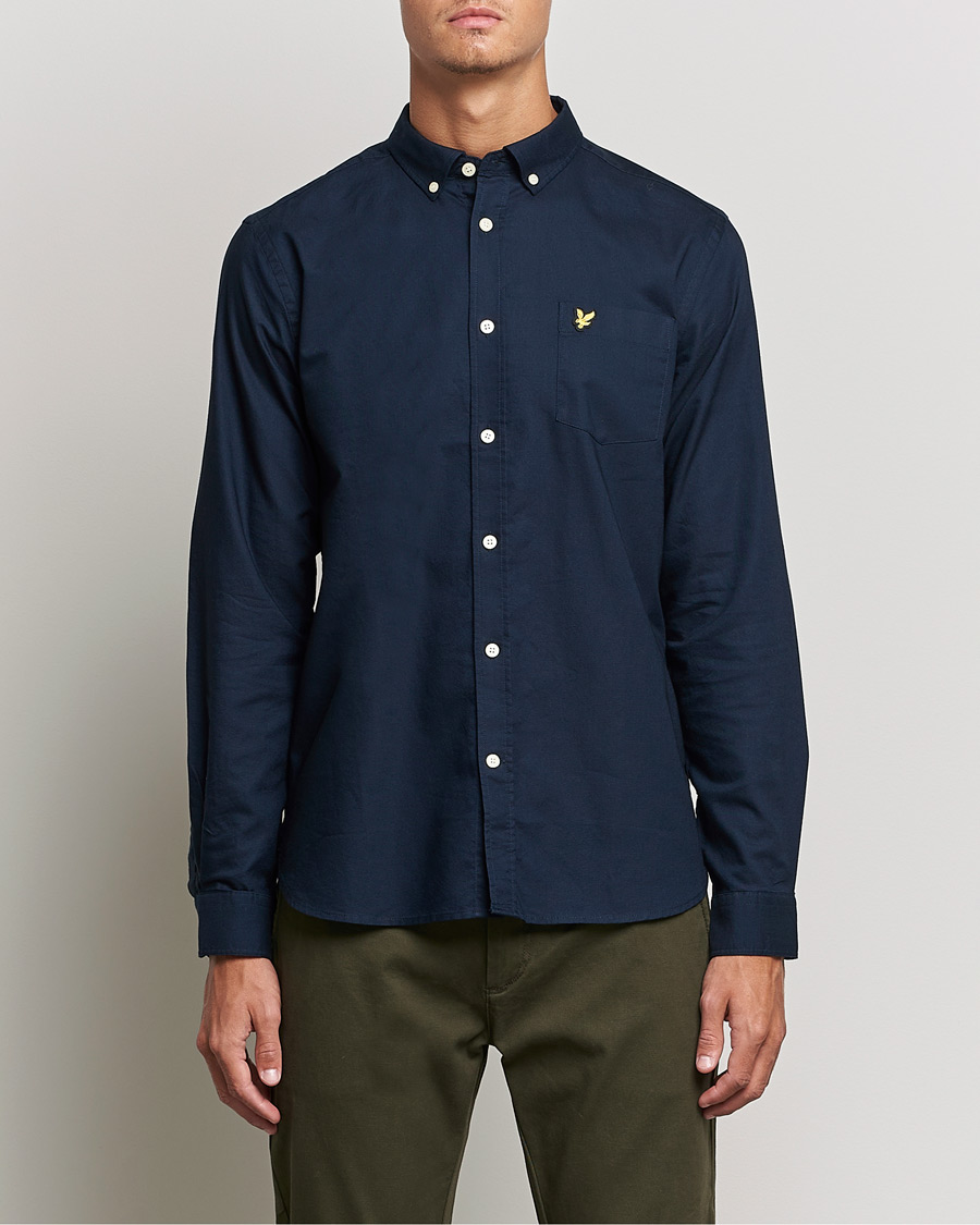 Homme | Vêtements | Lyle & Scott | Lightweight Oxford Shirt Navy