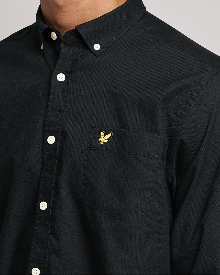 Homme | Chemises | Lyle & Scott | Lightweight Oxford Shirt Jet Black