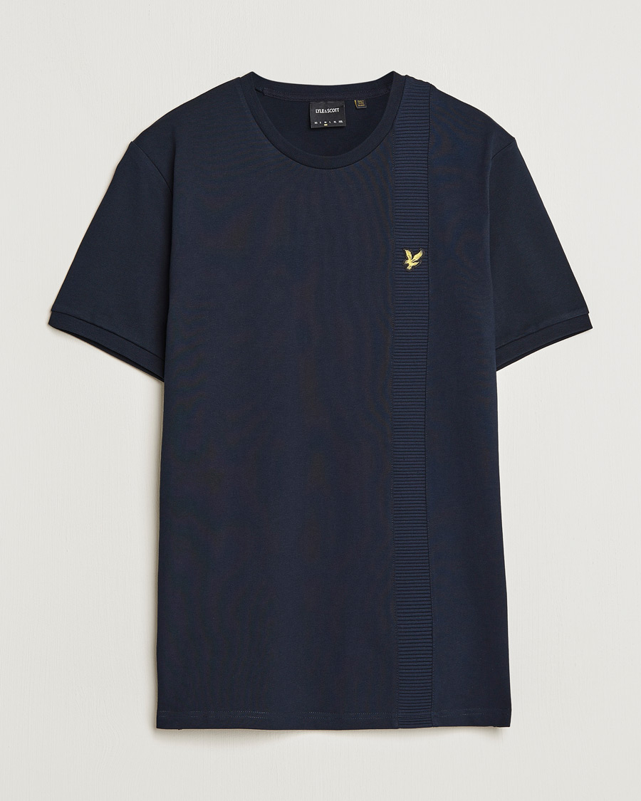 Homme | T-shirts | Lyle & Scott | Panelled Tee Navy