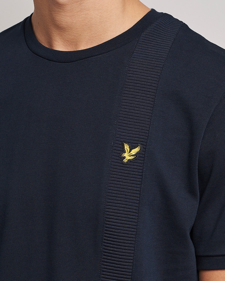 Homme | T-shirts | Lyle & Scott | Panelled Tee Navy