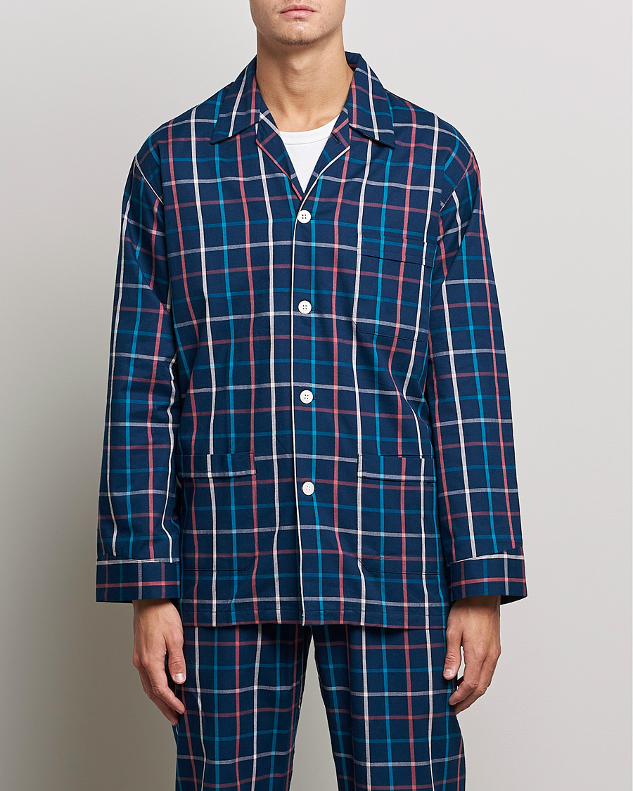 Homme | Peignoirs Et Pyjamas | Derek Rose | Checked Cotton Pyjama Set Multi