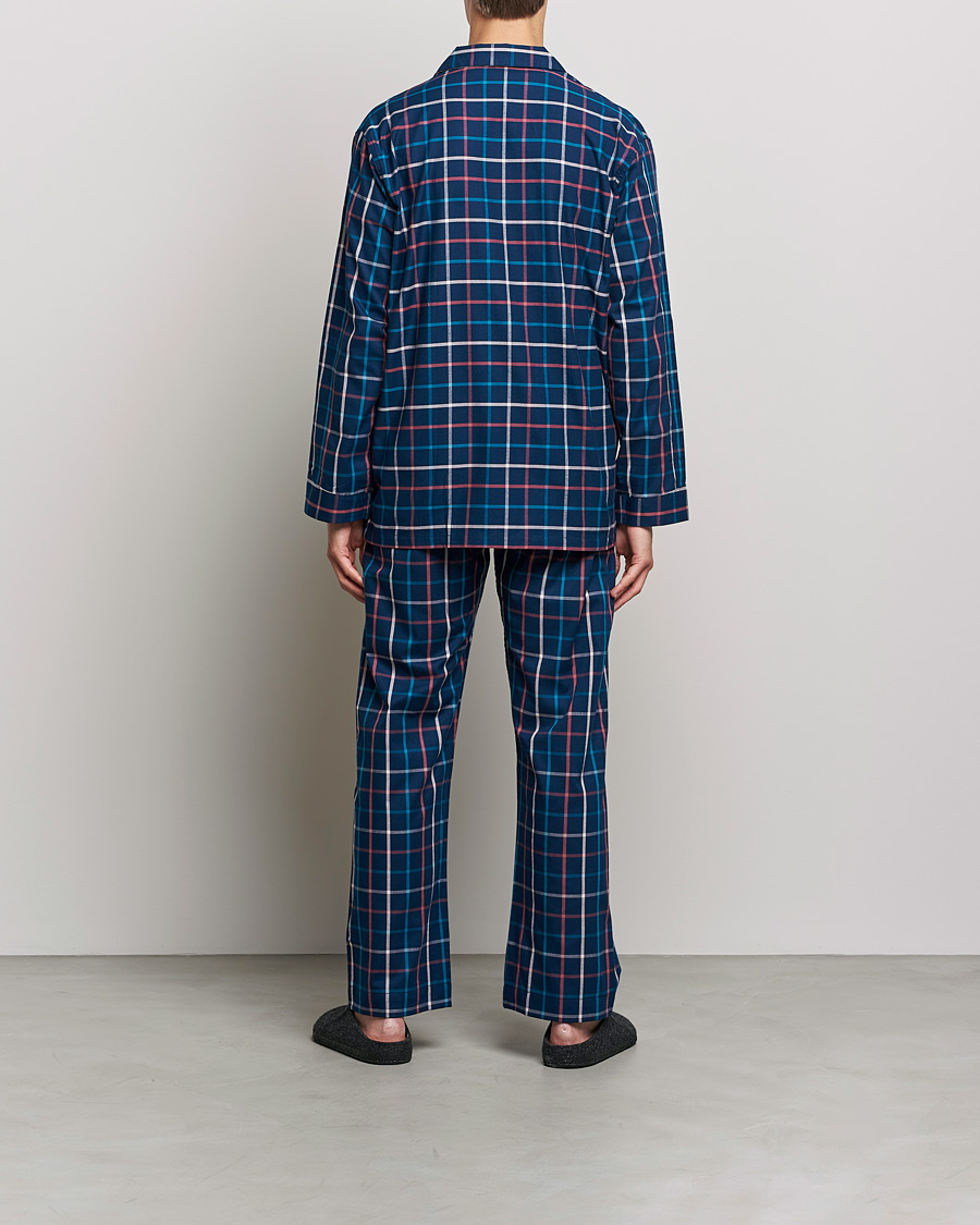 Homme | Peignoirs Et Pyjamas | Derek Rose | Checked Cotton Pyjama Set Multi