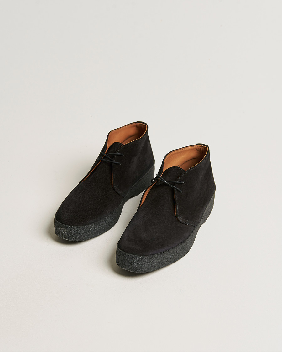 Homme | Sections | Sanders | Sam Chukka Boot Black Suede