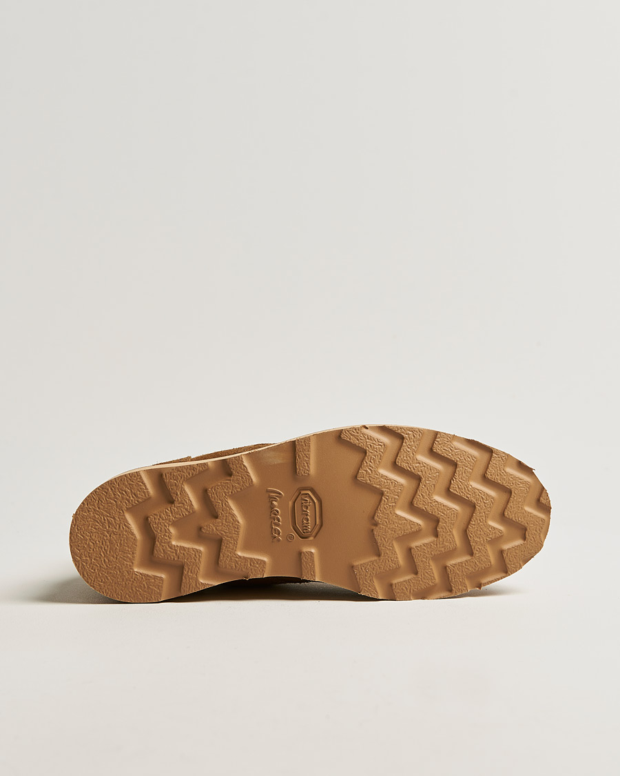 Homme | Sanders Wilson Unlined Apron Boot Tobacco Suede | Sanders | Wilson Unlined Apron Boot Tobacco Suede