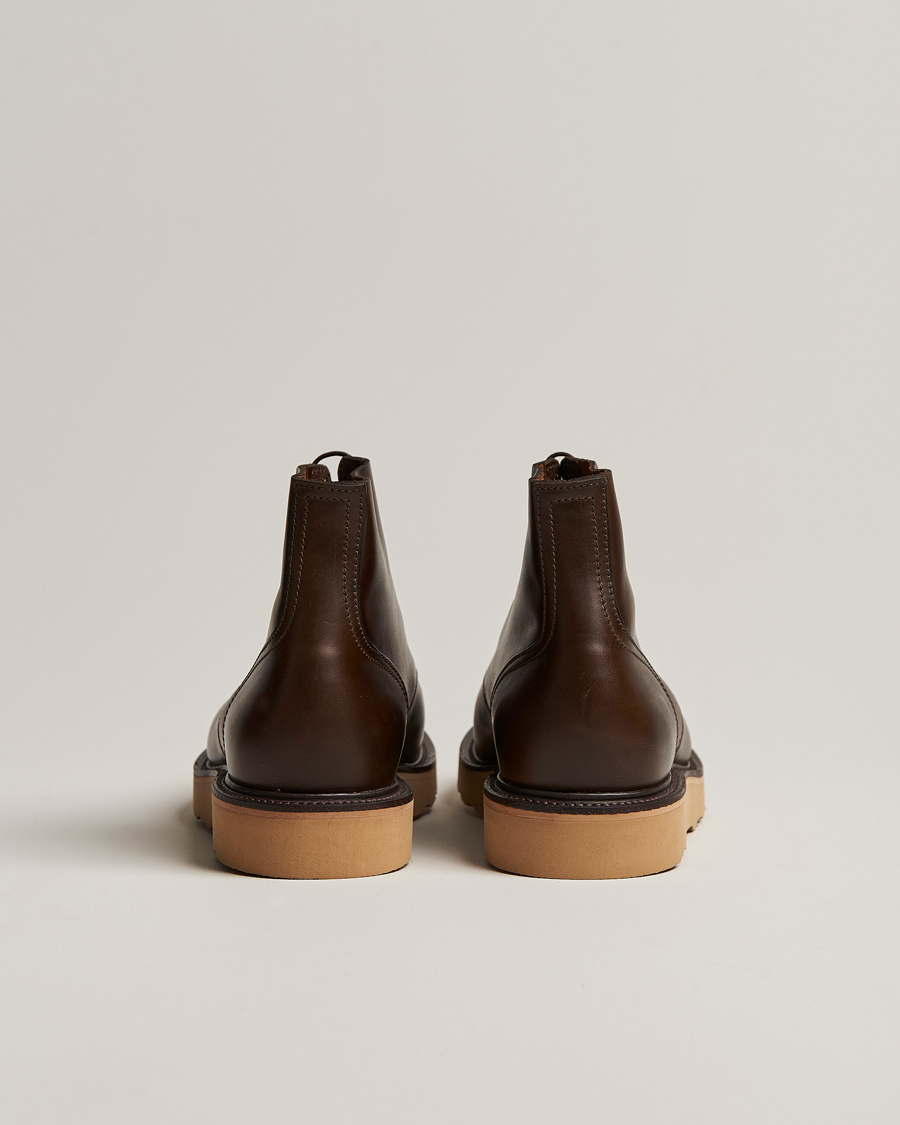 Homme | Sanders Harrison Unlined Derby Boot Brown Calf | Sanders | Harrison Unlined Derby Boot Brown Calf